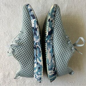 NOBULL Women's Mesh Sneakers - Blue Camouflage